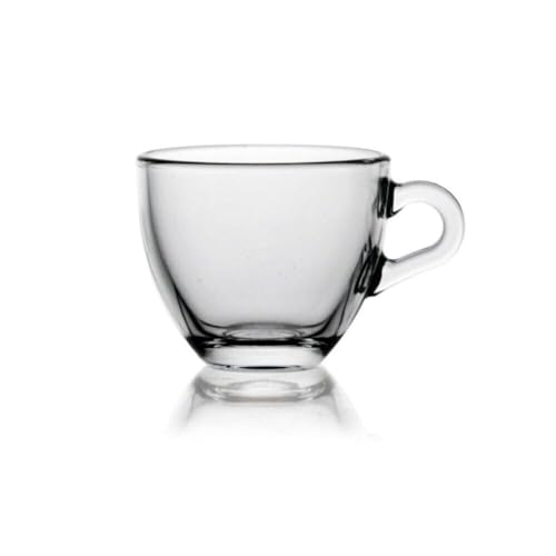Borgonovo 6 Tazzine 85 Ml Tazza Caffe' In Vetro