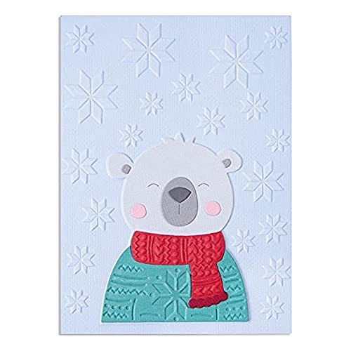 Set Di Fustelle Sizzix Christmas Thinlits Cozy Bear