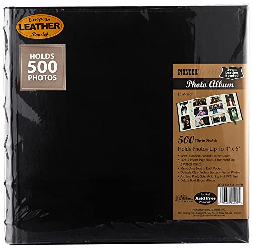 Pioneer Photo Albums Album Fotografico, Nero, 500 Tasche, 10 X 15 Cm