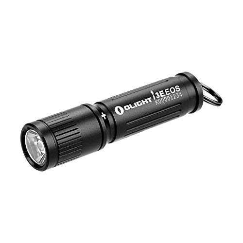 Olight I3E Eos Torcia Portachiavi Mini Impermeabile Ipx8, Led 90 Lumen Gittata 44M Lente Tir Batteria Aaa Inclusa Per Campeggio Escusione Caccia Pesca
