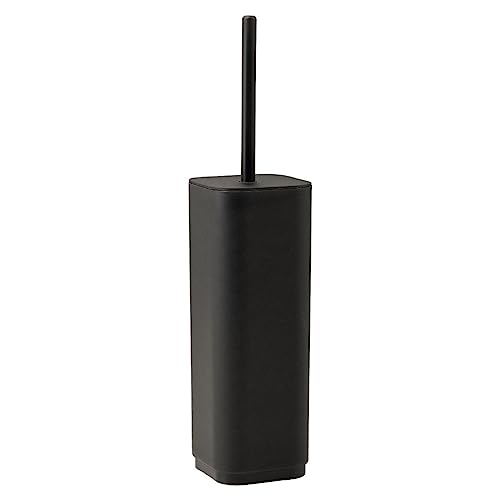 Portascopino Wc Nero Opaco