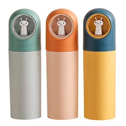 Suuwwn Porta Spazzolini Plastica,Custodia Spazzolino Denti Porta Dentifricio Porta Spazzolino Da Viaggio Custodia Spazzolino Portatile Organizer Per S