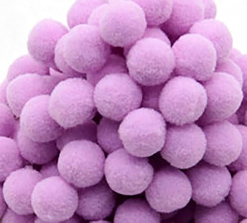 100 Pom Pon 10 Mm Di Colore Lilla Pompon Ponpon Decorazioni Pom Pom Viola Chiaro Bomboniere