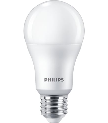 Philips, Lampada A Led, Lampadina A Led, A60 E27 13W 2700K-Bianco Caldo Ww 1521Lm, Lampade A Risparmio Energetico, Lampadina A Led, 1 Pezzo|8720169253