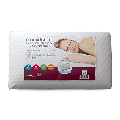 Morbidissimi Guanciale Memory Foam Mod. Massaggiante V744