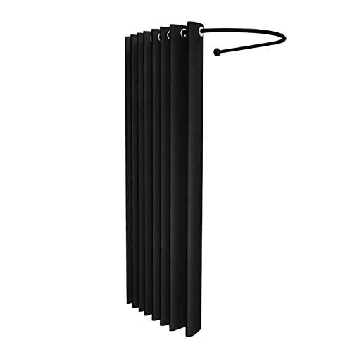 Ximsphy Camerino Negozio Di Abbigliamento, Portatile Spogliatoio Con Tende A Forma Di U, Protezione Della Privacy Tenda Camerino Per Studio Ufficio Fo
