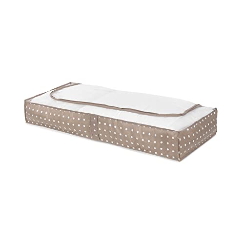 Compactor Rivoli Custodia Piatta Sottoletto, Antipolvere, Marrone "Rivoli", Polipropilene, 45 X 108 X H. 15 Cm, Ran5182_Brown