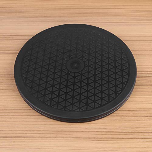 Supporto Rotante, Nero 360 ° 10 '' Giradischi Girevole Piattaforma Girevole Base Girevole, Cuscinetti Girevoli In Plastica, Per Monitor Tv Hot Xx