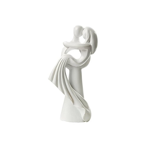Sposi: Coppia Di Sposi, 10 Cm, Bianco, Stile Moderno, Poliresina