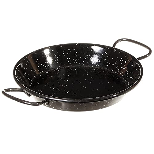 Garcima La Ideal_Padella In Acciaio Smaltato, 15 Cm, Argento, 30 X 15 X 30 Cm, 10 Unità