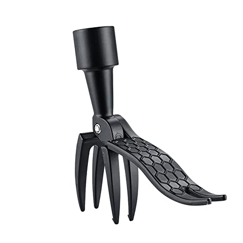 Wangcl Stand-Up-Weeder Weed-Puller Design Sradicato Con Piastra Per La Rimozione Di Erbacce In Alluminio Nero Leva Estrattore Di Erbacce Giardino Weed