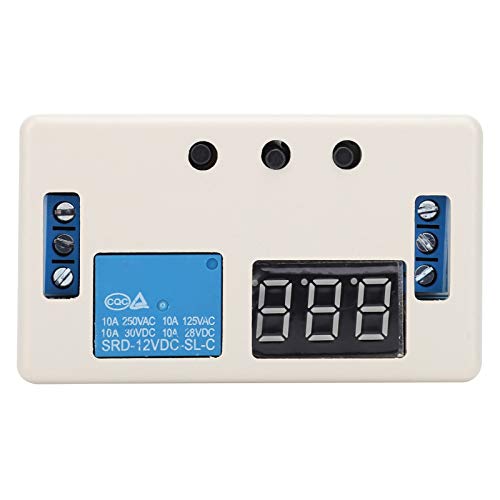 Relè Temporizzatore Cc 12V, Interruttore Temporizzatore Temporizzato Per Automazione Digitale Interruttore Temporizzatore Temporizzatore Timer Program