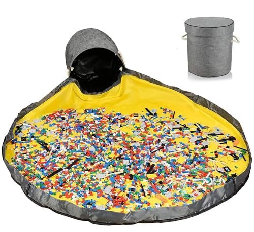 Borsa Per Giocattoli, Joly Fang Sacco Portagiochi Tappeto Cestino Portaoggetti Per Giocattol Tappetosacca Porta Giochi Bambini Coulisse Borsa Grande P