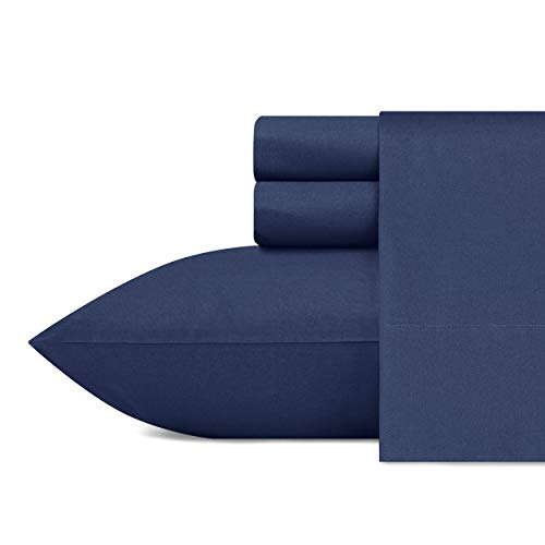 Nautica - Lenzuola Complete, Set Di Biancheria Da Letto In Percalle Di Cotone, Decorazione Per La Casa, Elementi Essenziali Per La Camera Da Letto (Ca