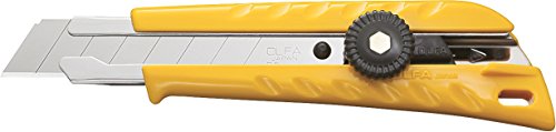 Itw Construction Products Italy Olfa Cutter 18 Mm C/Rotella Art. L1, Multicolore, Unica