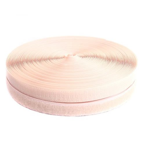 Tuka 25Mx20Mm Nastro Gancio E Anello Da Cucire, Non Adesivo Hook & Loop Striscia, Cucire On Magico Strisce Ideale Per Abiti | 25M Gancio E 25M Anello