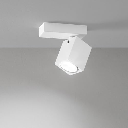 Perenz Spot Contemporaneo Oddy Alluminio Bianco 1 Luce Gu10