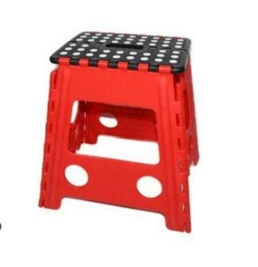 Due Esse Distribuzioni S.R.L. Sgabello Alto Plastica Richiudibile 4 Colori
