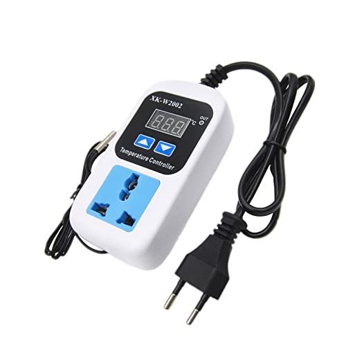 Cam2 Termostato Presa Digitale Controllo Della Temperatura Prese Con Sensore Ntc, Regolatore Digitale Della Temperatura Per Serra, Terrario, Rettile