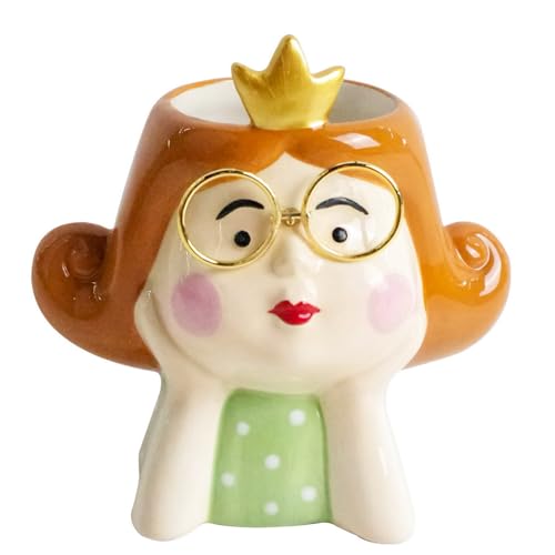 Montemaggi Carlotta Vaso Cachepot Porta Pianta 12Cm Ceramica