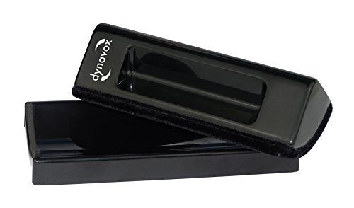 Dynavox 207308 Velluto Di Pulizia Spettrale Con Spazzola In Nylon Nero