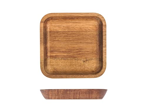 H&H Set Quadro In Legno Di Acacia Cm14