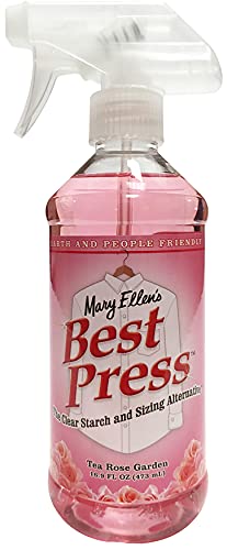 Mary Ellen Products Mary Ellen S Best Press Clear Amido Alternativa Tè, 16 Oz, Giardino Di Rose, Altri, Multicolore