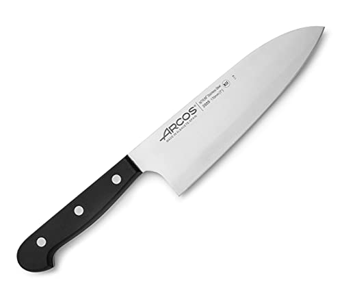 Arcos Serie Universal, Coltello Deba Coltello Giapponese Coltelli Asiatici, Lama Acciaio Inossidabile Nitrum 170 Mm, Manico Polioxymetilene (Pom), Col