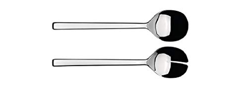 Alessi Reb09/14 Ovale Posate Per Insalata, Acciaio Inossidabile 18/10