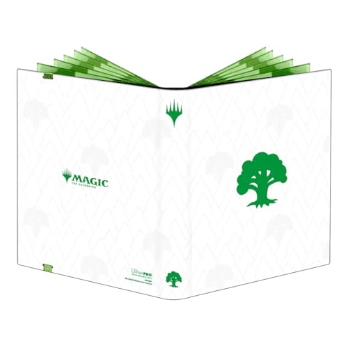 Ultra Pro - Mana 8 9 Tasche Pro-Binder - Forest For Magic: The Gathering, Contiene E Protegge 360 Carte Di Dimensioni Standard, Edizione Da Collezione