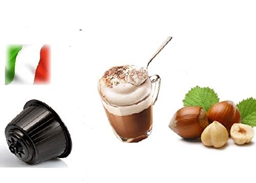 Caffè Shop Compatibili Con Capsule Nescafè Dolce Gusto®, Capsule Miscela "Cappuccino Alla Nocciola" Linea Espresso (Kit Assaggio 32 Capsule)
