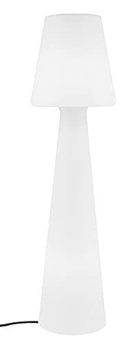 New Garden Lumll110Ofnw Energis Par Proiettore, Plastica, 15 W, E27, Bianco, Diametro 25 Cm, Altezza 110 Cm