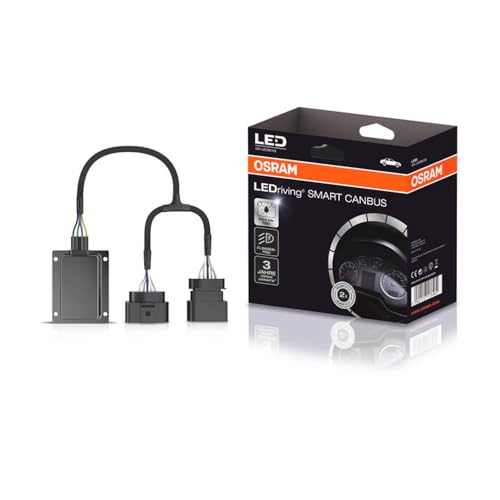 Osram Ledriving Smart Canbus, Ledsc02-1, Bypassa Il Sistema Di Rilevamento Dei Guasti Della Lampada Di Retrofit Come Night Breaker H7Led 12V, Duobox