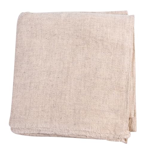 Yanopurna Coperta In Cashmere - Coperta Per Divano In 100% Lana Di Cashmere Intrecciata A Mano - 135 X 270 Cm Coperta Morbida E Accogliente - Coperta