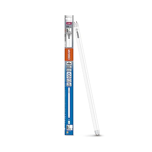 Osram Led Tube T8 15 Em 438 Mm, Tubo Led Lineare, 5.4W, 650Lm, 6500K, Luce Bianca Diurna, Sostituzione Led Per Tubi Fluorescenti T8 Con Attacco G13, L
