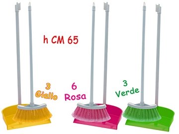 Teorema Giocattoli Scopetta E Paletta Assortite, Multicolore, Set Da 2 Pezzi, 2 Unità
