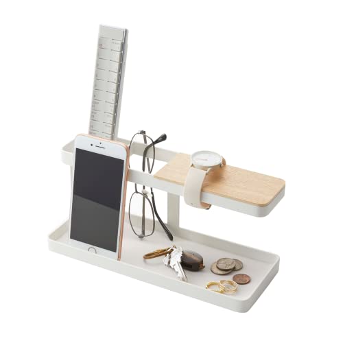 Yamazaki Home Tower Desk Bar White