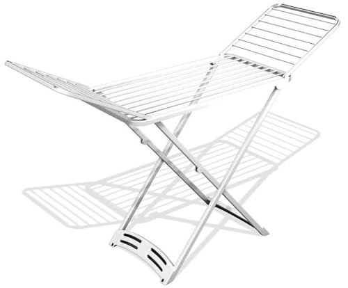 Sf Savino Filippo Stendibiancheria Stendino Stendi Panni In Dura Resina Di Plastica Bianco Pieghevole Per Casa Cucina Balcone Made In Italy