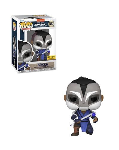 Funko Avatar L'Ultimo Dominatore Dell'Aria Sokka Con Maschera Guerriero Esclusivo Pop! Figura 1482