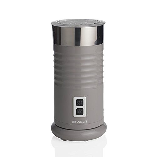 Brandani Scalda Monta Latte Schiumotto Automatico Tortora Inox / Pc Capuccino