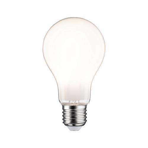 Paulmann 28649 Lampadina Led Filamento Agl 13 Watt Lampadina Classica Dimmerabile Opaco 2700 K Bianco Caldo E27