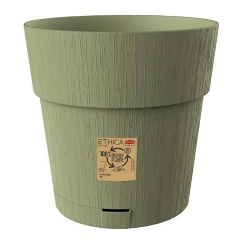 Stefanplast Vaso Ethica Ø15 Verde C/Ris Acqua 68002, Come Da Foto