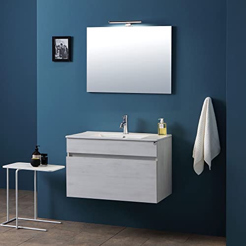 Kiamami Valentina Mobile Bagno Sospeso Cm. 80 Promenade Serie Sole