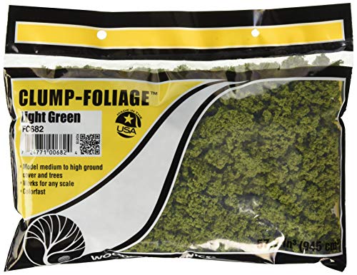 Woodland Scenics Piccola E Foglie 57,7 Cm, Colore: Verde Chiaro