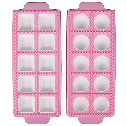 Yuesen - Stampo Per Ravioli Con 20 Fori Per Gnocchi E Maker Per Pasta A Pressione, Gnocchi Per Torta E Ravioli, Strumento Per La Cottura Del Maker Wra