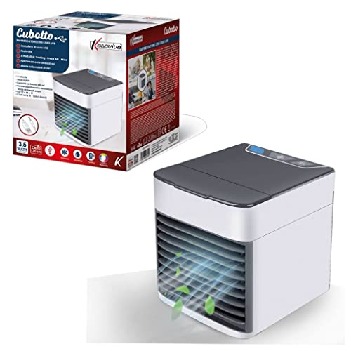 Kasaviva Ventilatore A Cubo Nebulizzatore Ad Acqua Cubotto 500 Ml