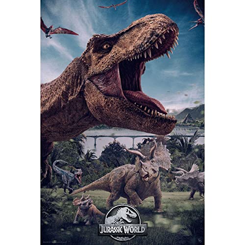 Gb Eye Jurassic Park Jurassic World - Maxi Poster 61 X 91,5 Cm