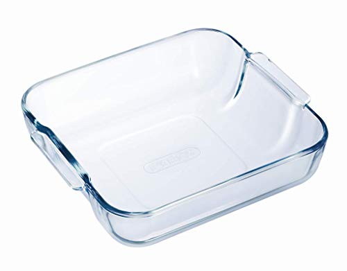 Pyrex Classic Tegame Quadrato In Vetro Borosilicato 25X21X6Cm_2Lt