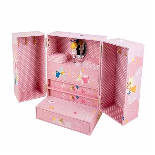 Trousselier - Boîte À Bijoux Musicale - Armoire À Bijoux Musicale Princesse