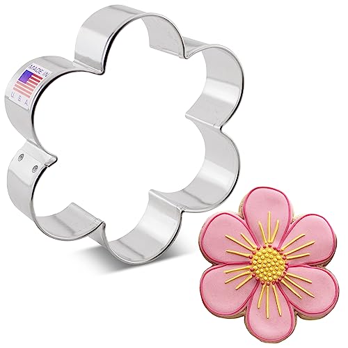 Formina Per Biscotti Stampo A Forma Di Fiore 9,5 Cm, Prodotto Negli Stati Uniti Da Ann Clark